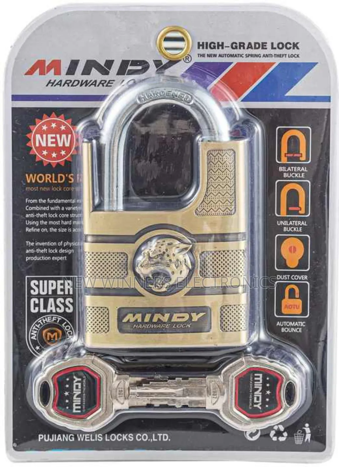 High-Grade Anti Theft Padlock