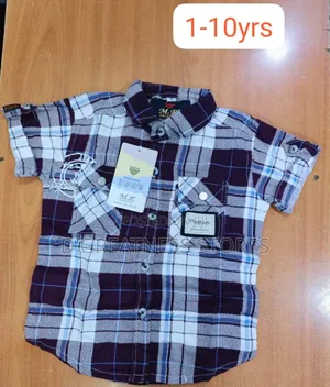 Kids Checked Shirts