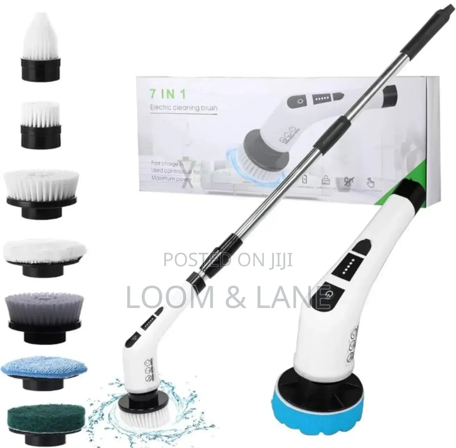 360 Rotating Cordless and Handheld Scrubber