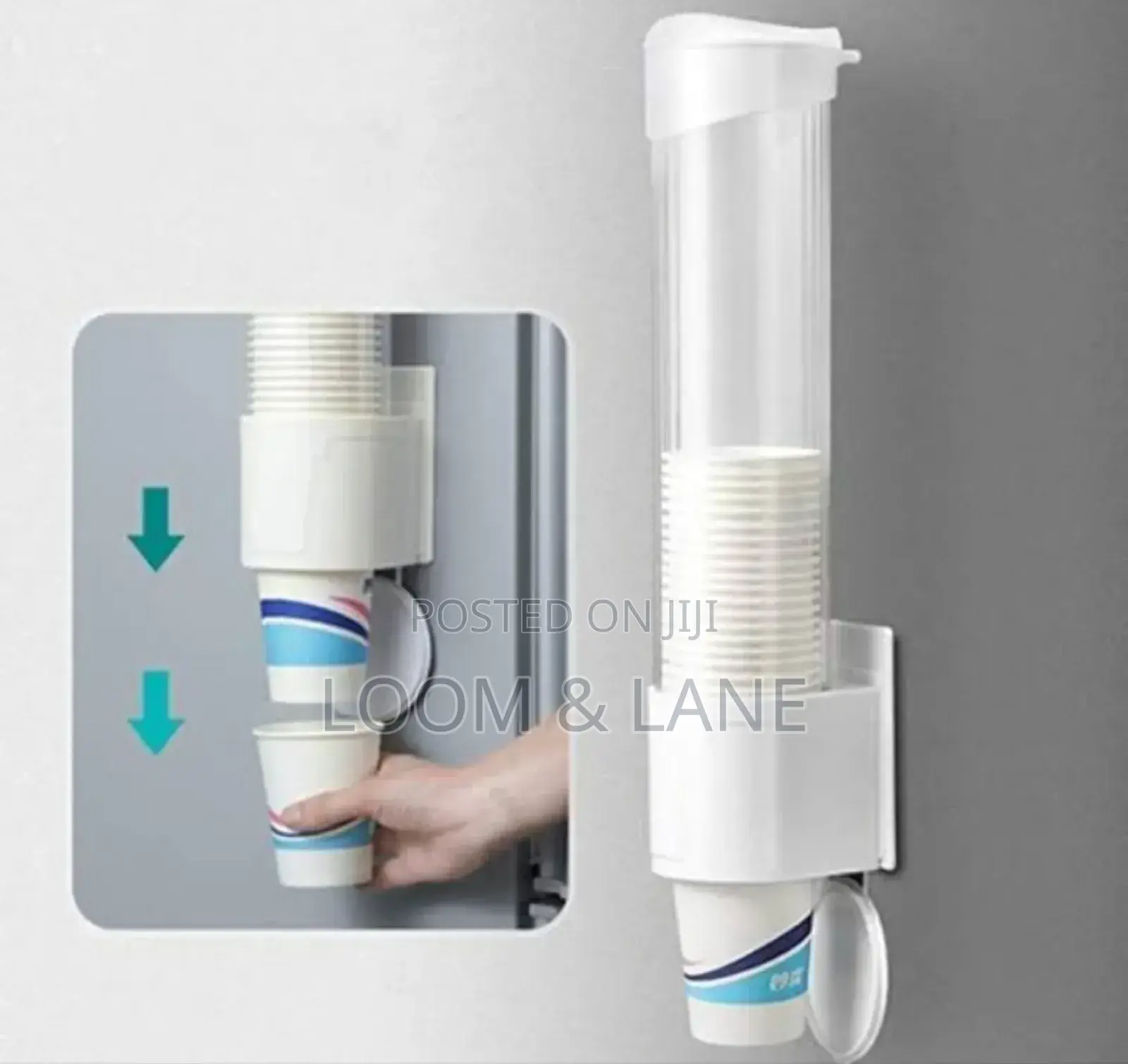 Transparent Plastic Cup Dispenser