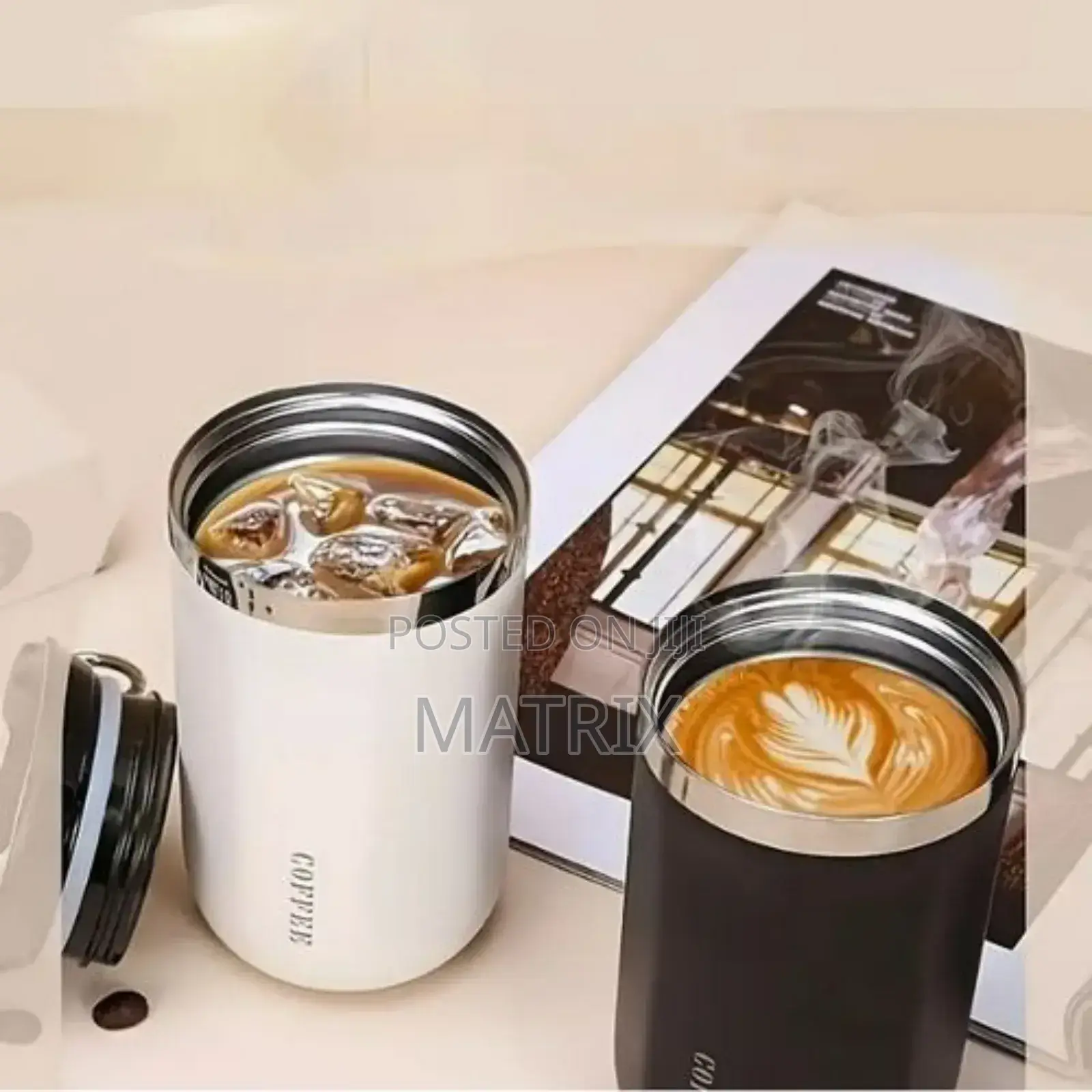 500mls Vacuum-Insulated Stainless Steel Tumbler - Multicolor