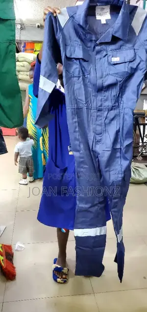 Safety Overalls-navy Blue