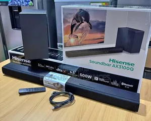 Photo - Hisense 3.1ch 280w Sound Bar Systems. Model No: Ax3100q