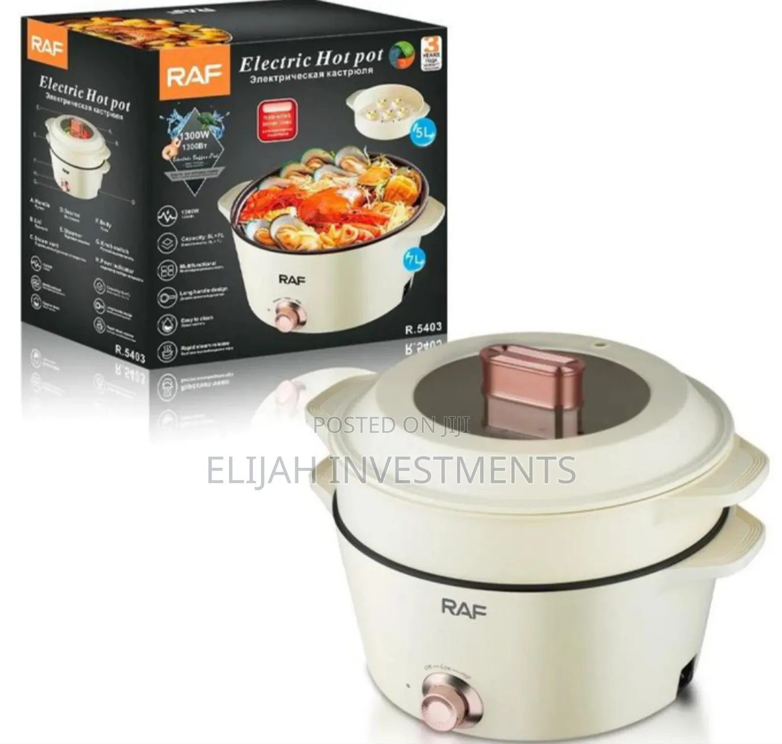 Raf Electric Food Steamer