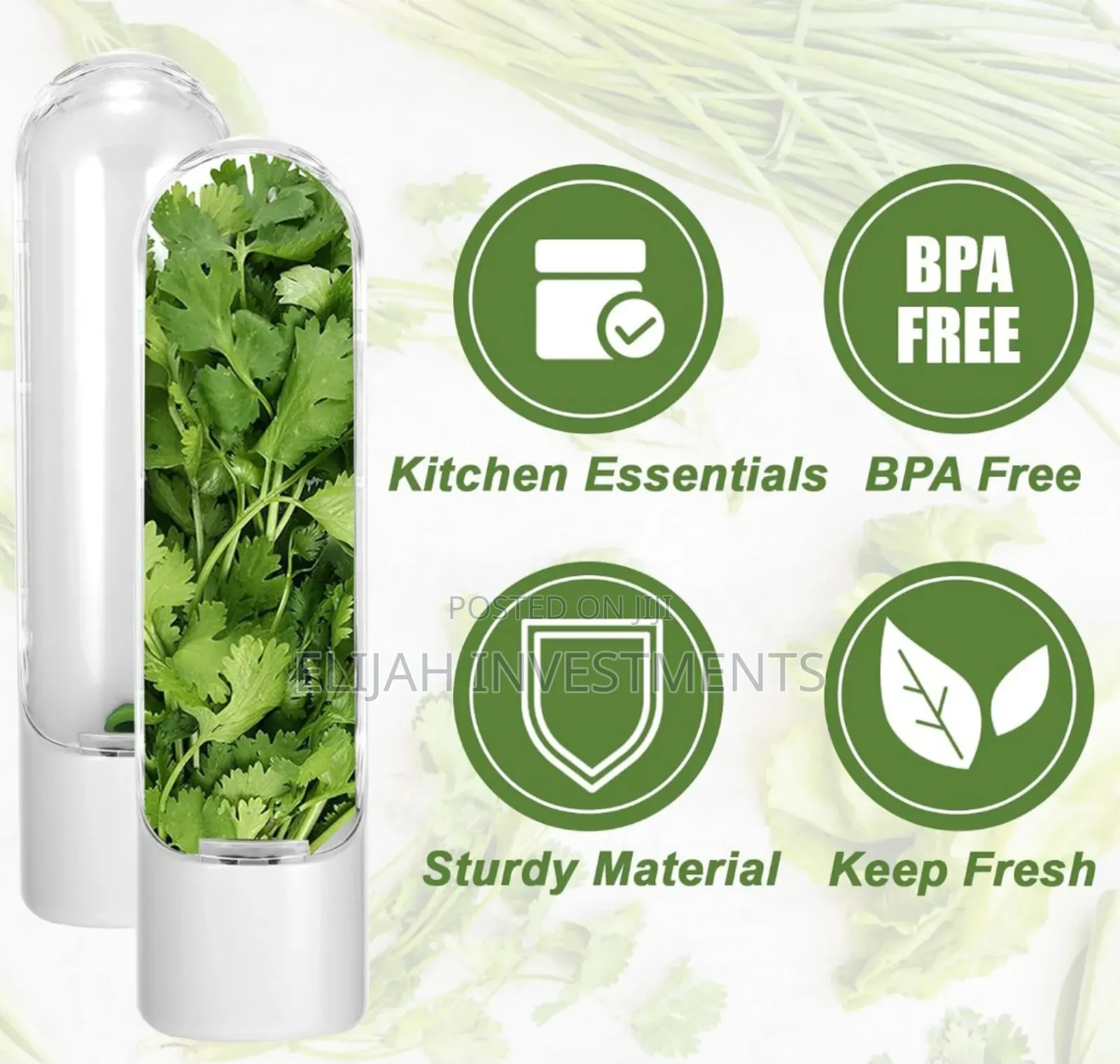 Refrigerator Herb Keeper