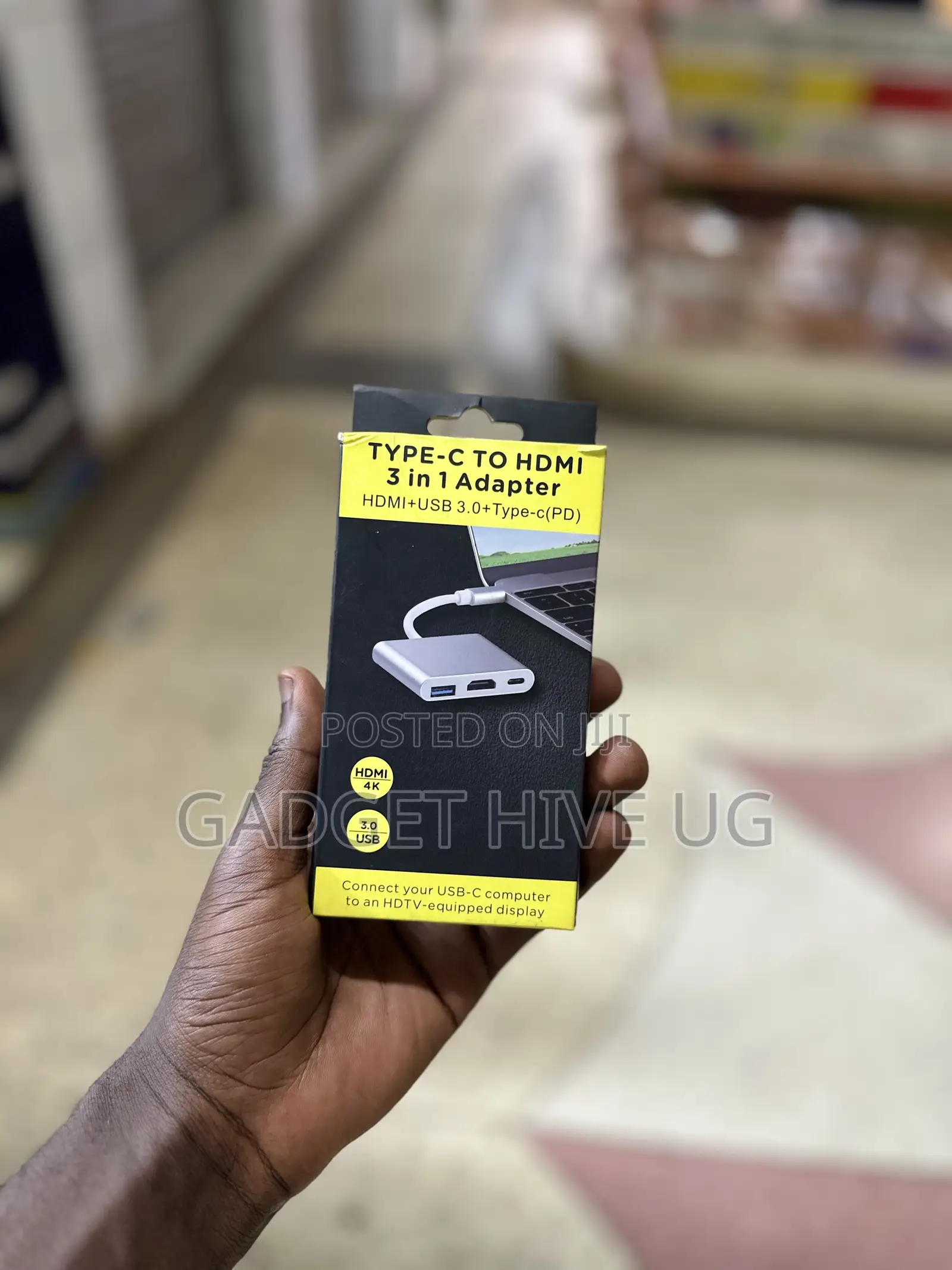 3 in 1 C to Hdmi Usb Type C Hub
