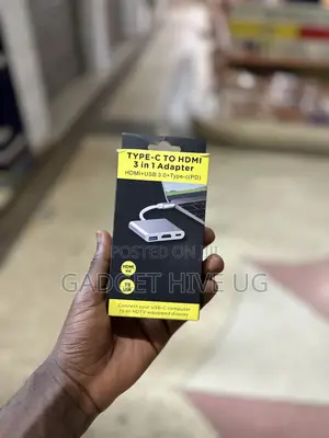 3 in 1 C to Hdmi Usb Type C Hub