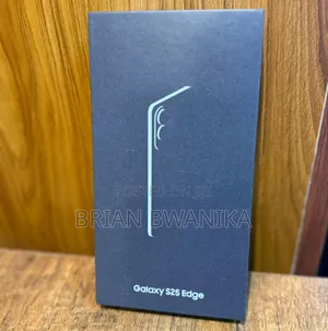 New Samsung Galaxy S25 Edge 256 GB Black