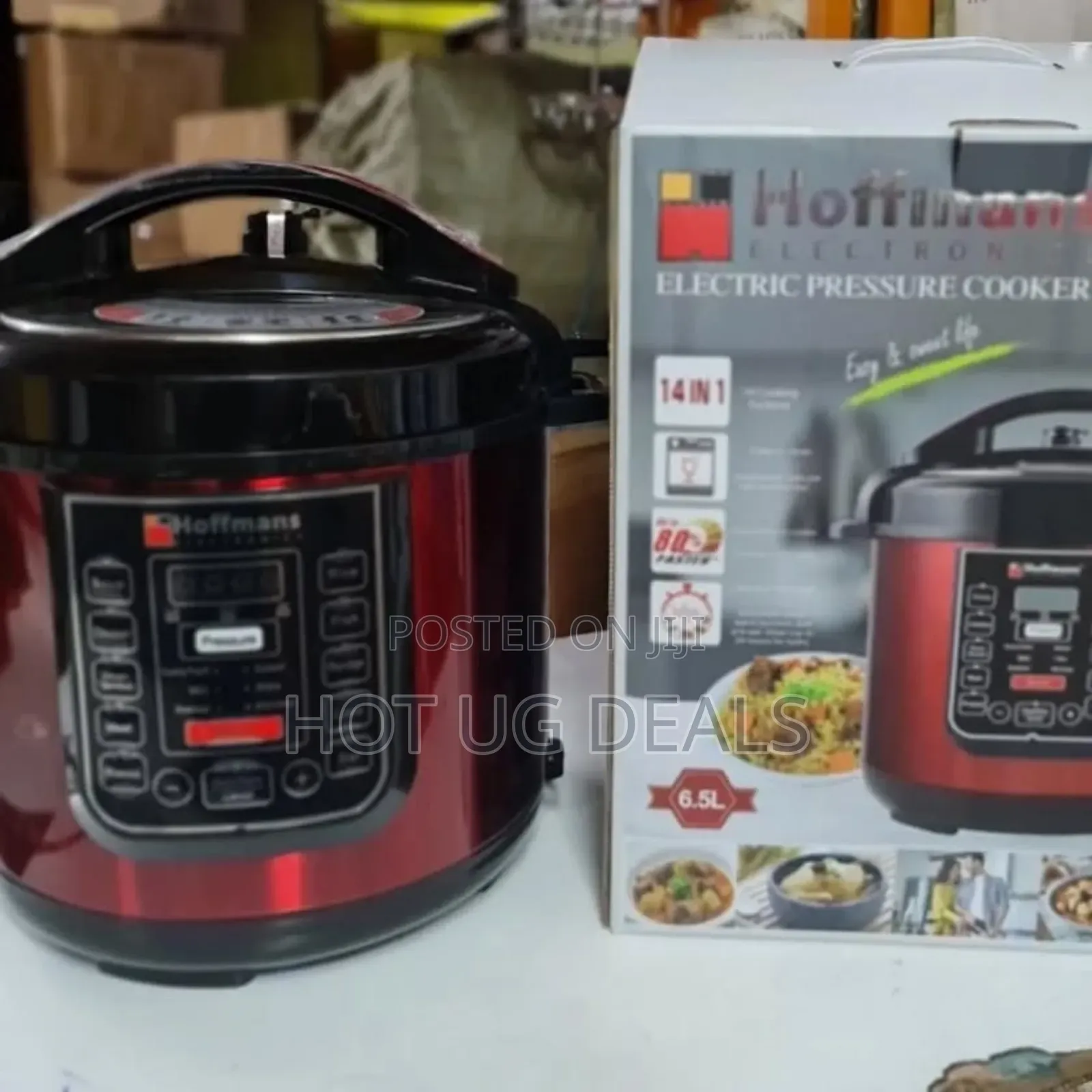 Hoffmans 14-in-1 Digital Electric Pressure Cooker 6.5l