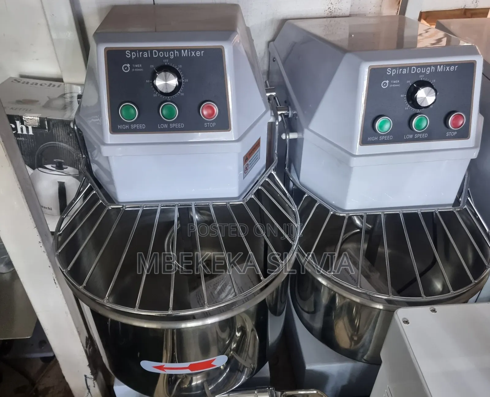 Commercial Spiral Dough Mixer 30litres