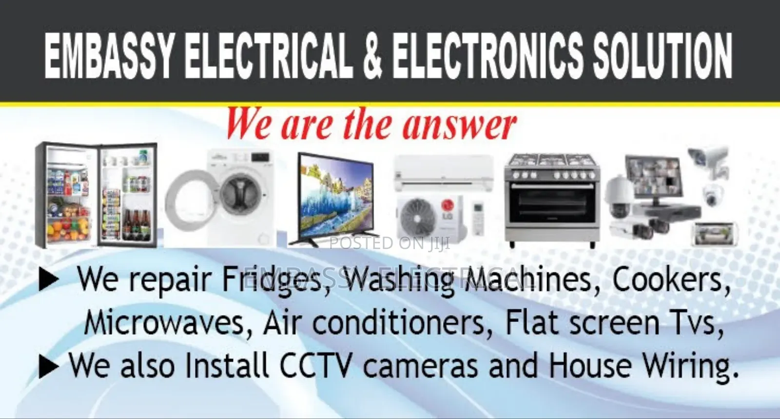 Repair and Installation of Washing Machines Air Conditioners