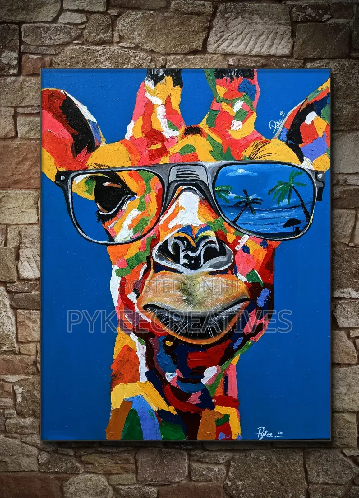 Animal Art Painting Beautifull Wall Hanging