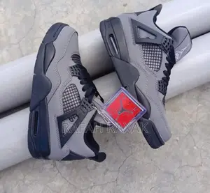 Original Air Jordan 4 Retro X Cactus Jack Travis Scott Grey