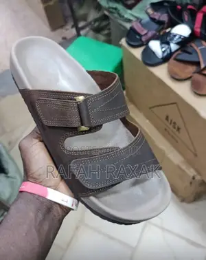Men’S Classic Frank Collection Leather Sandals