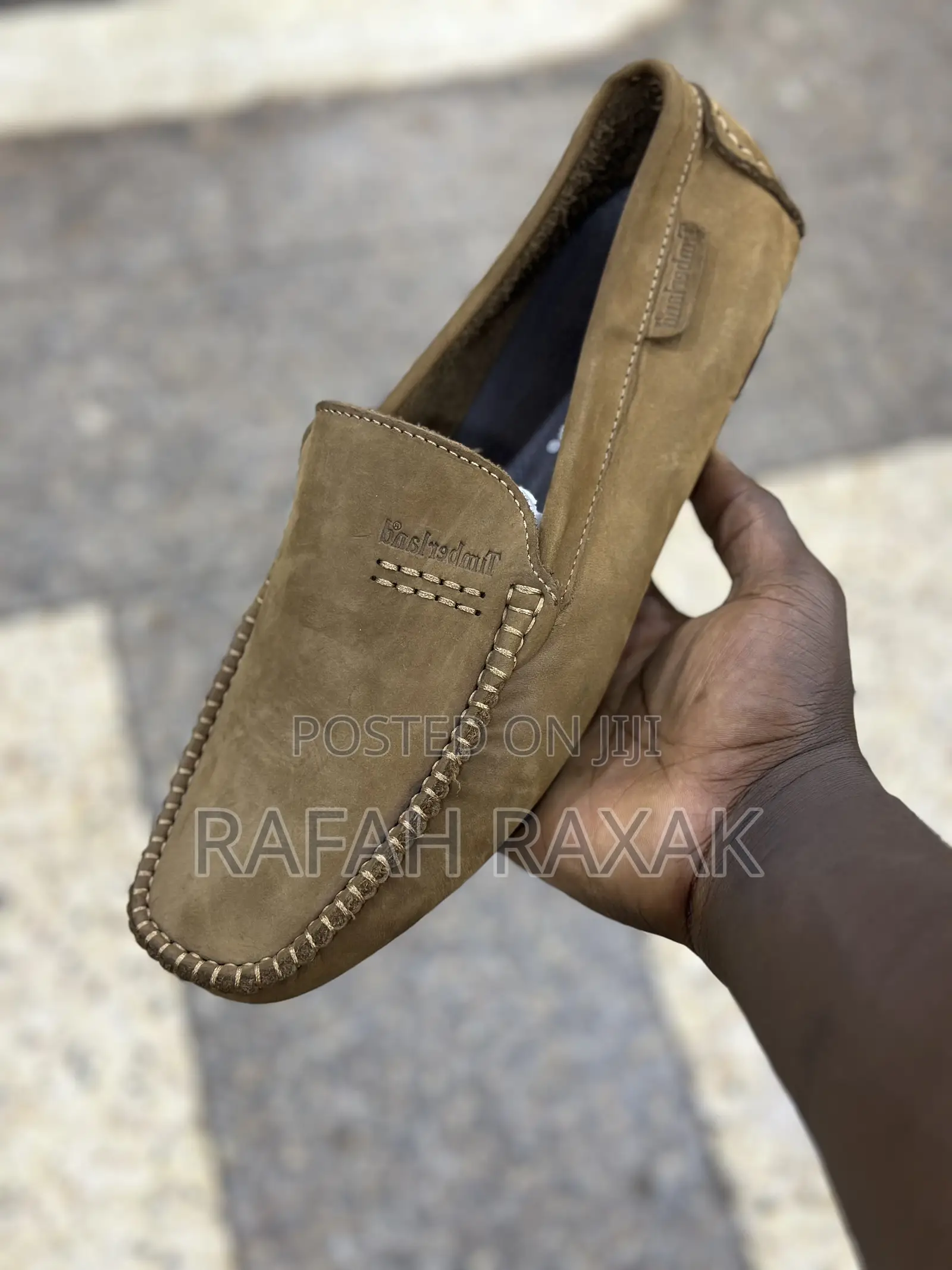 Men’S Classic Brown Suede Timberland Moccasins
