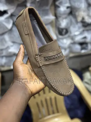 Men’S Unique Super Classic Clarks Leather Moccasins