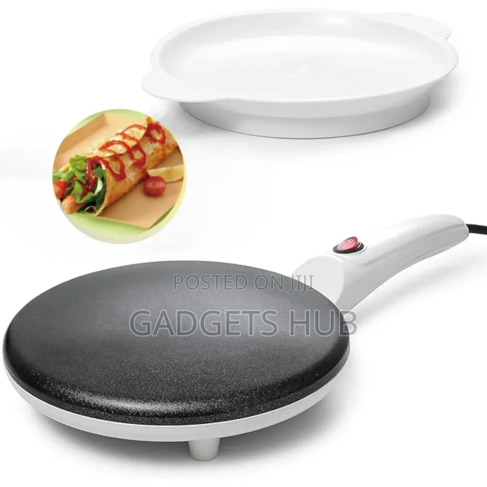 8 Inch Portable Electric Crepe Pancake Maker Home
