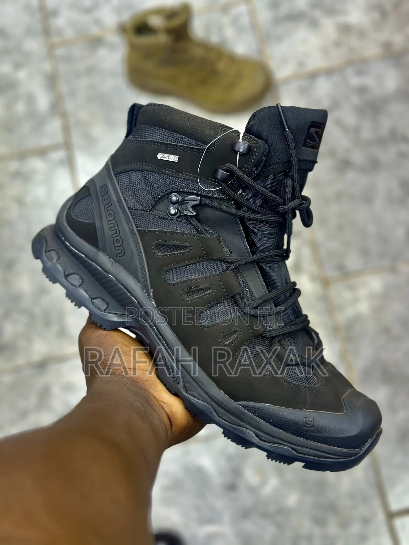 Men’S Salomon 4d Gore-Tex Waterproof Breathable Hiking Boots