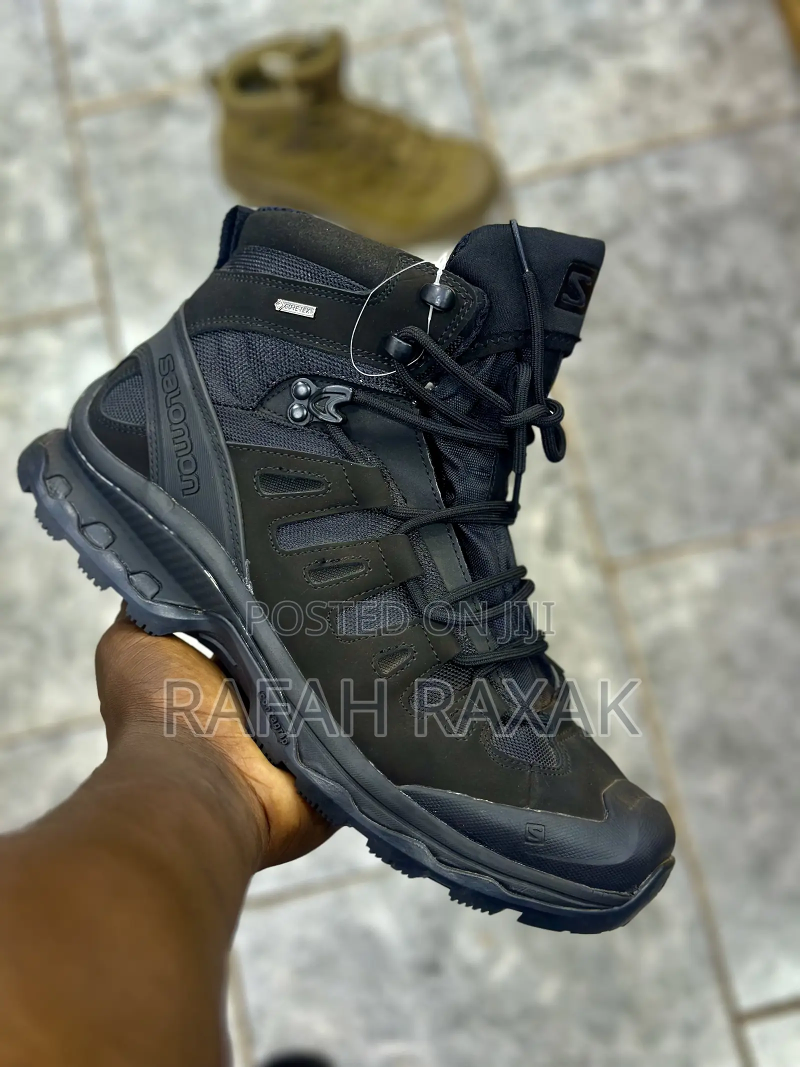 Men’S Salomon 4d Gore-Tex Waterproof Breathable Hiking Boots