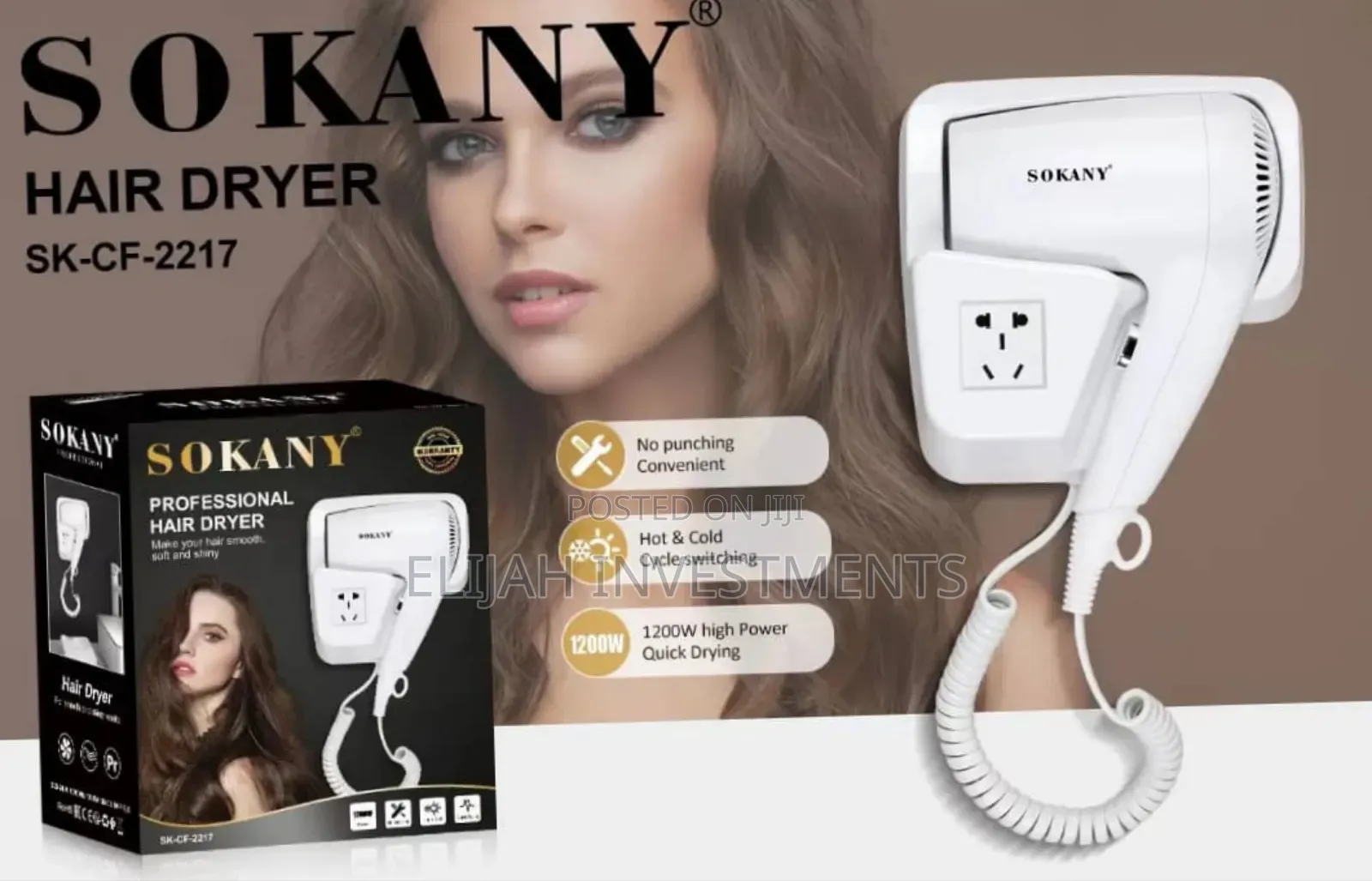 Sokany Sk 2217 Hair Dryer