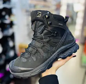 Men’S Black Salomon Quest Forces 4d GTX Hiking Sneaker Boots