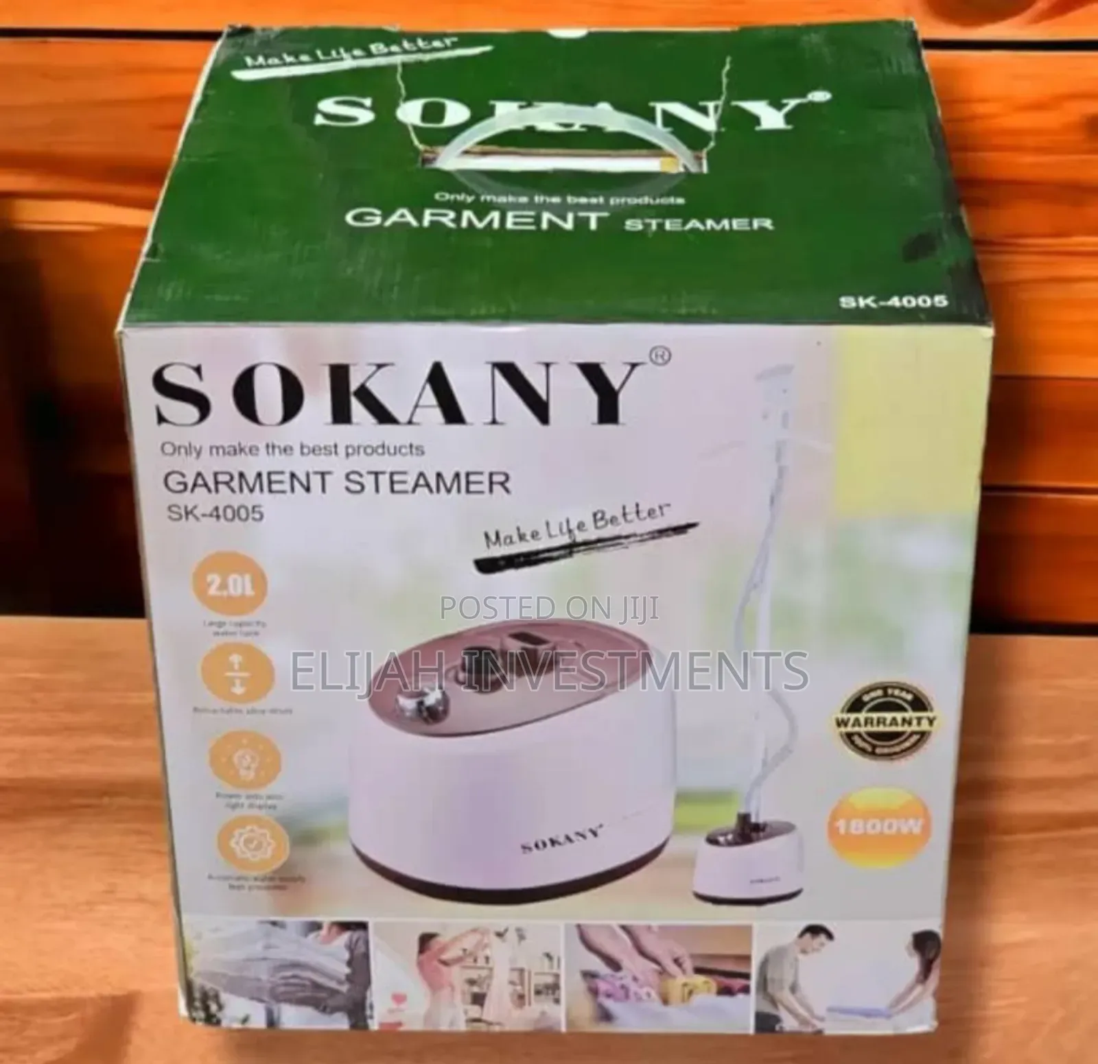 Sokany 2.0litres Heavy Duty Garment Steamer