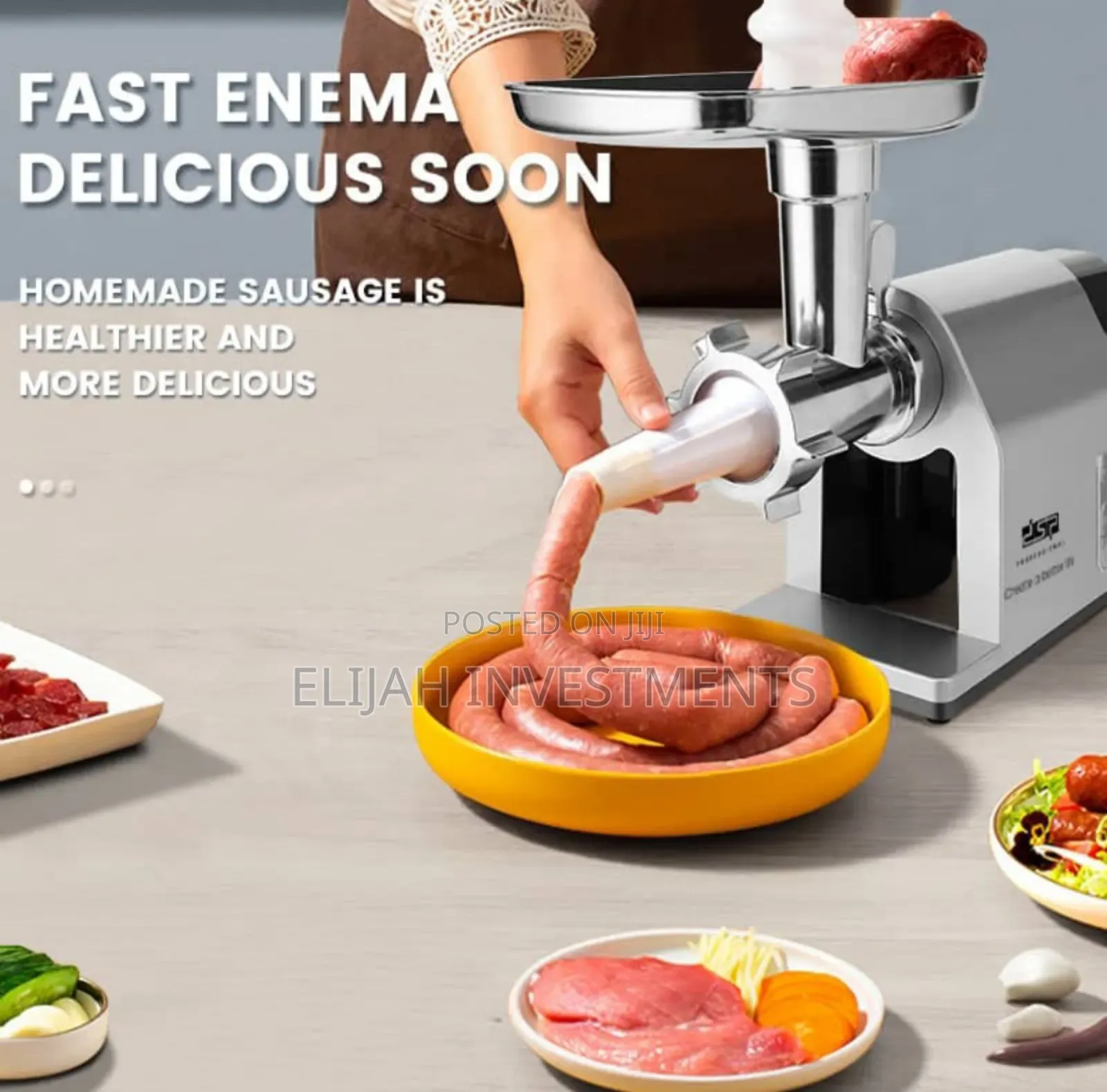 DSP 3in1 Meat Grinder - Sausage Maker 2000 W