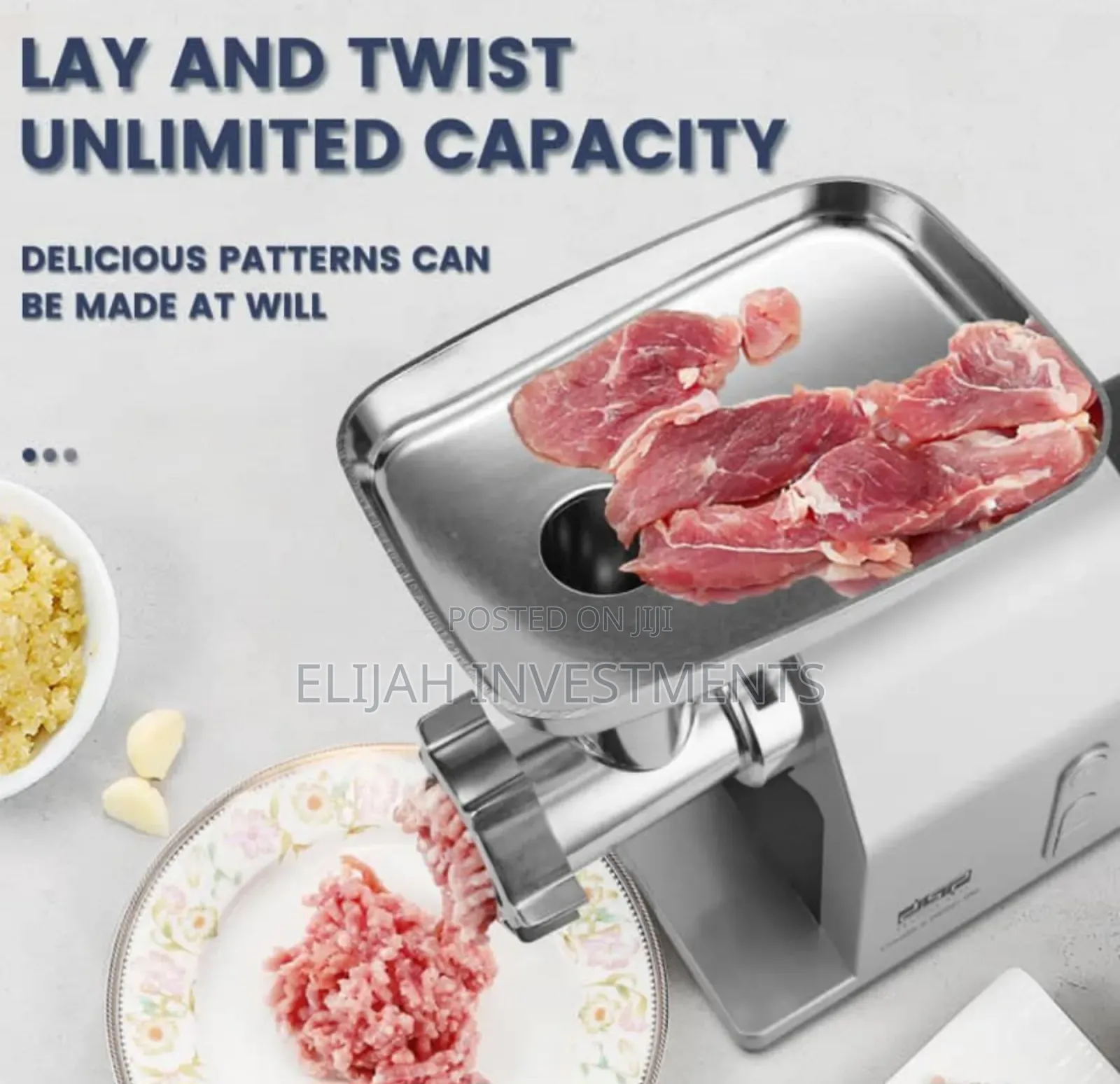 DSP 3in1 Meat Grinder - Sausage Maker 2000 W