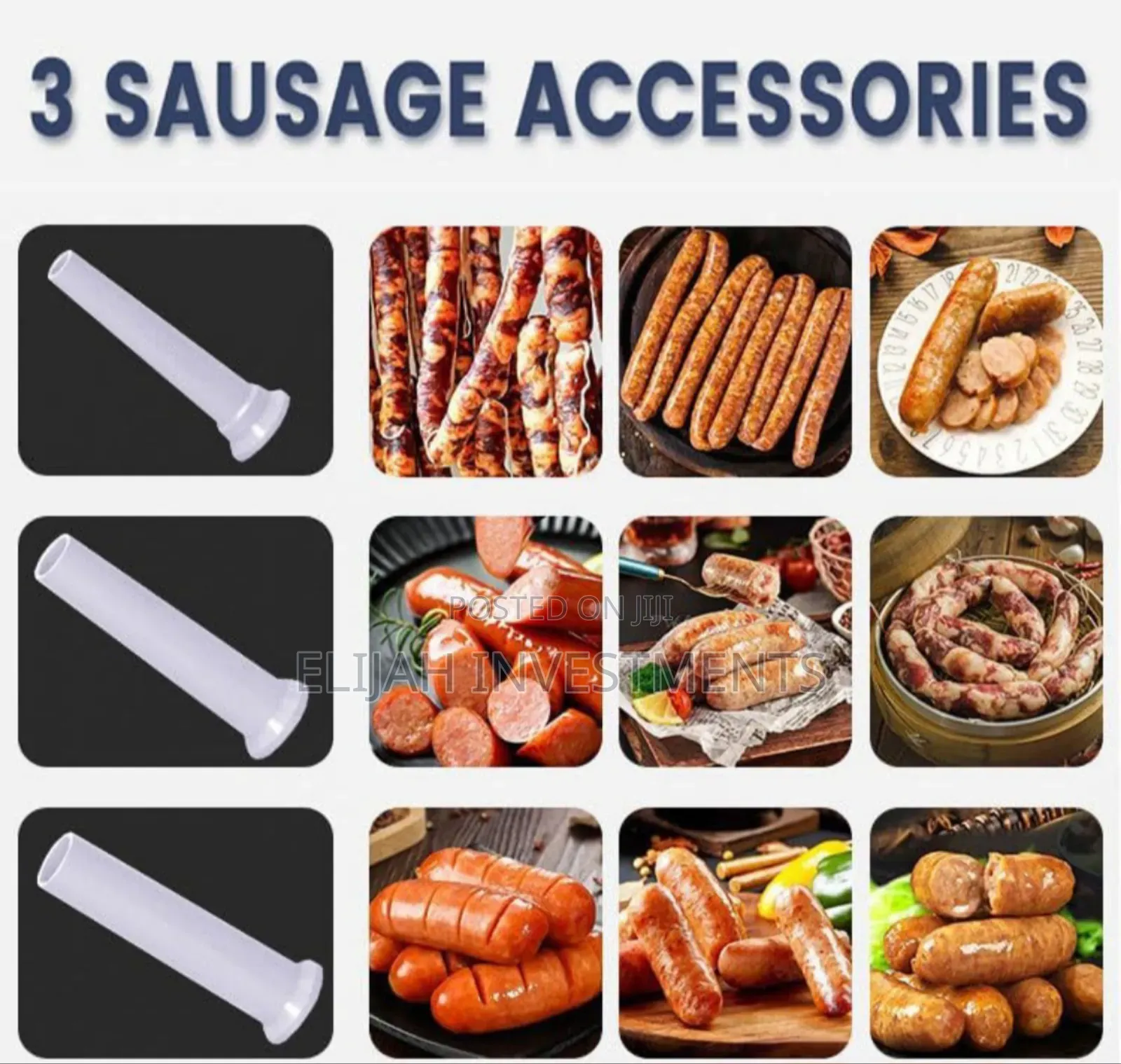 DSP 3in1 Meat Grinder - Sausage Maker 2000 W