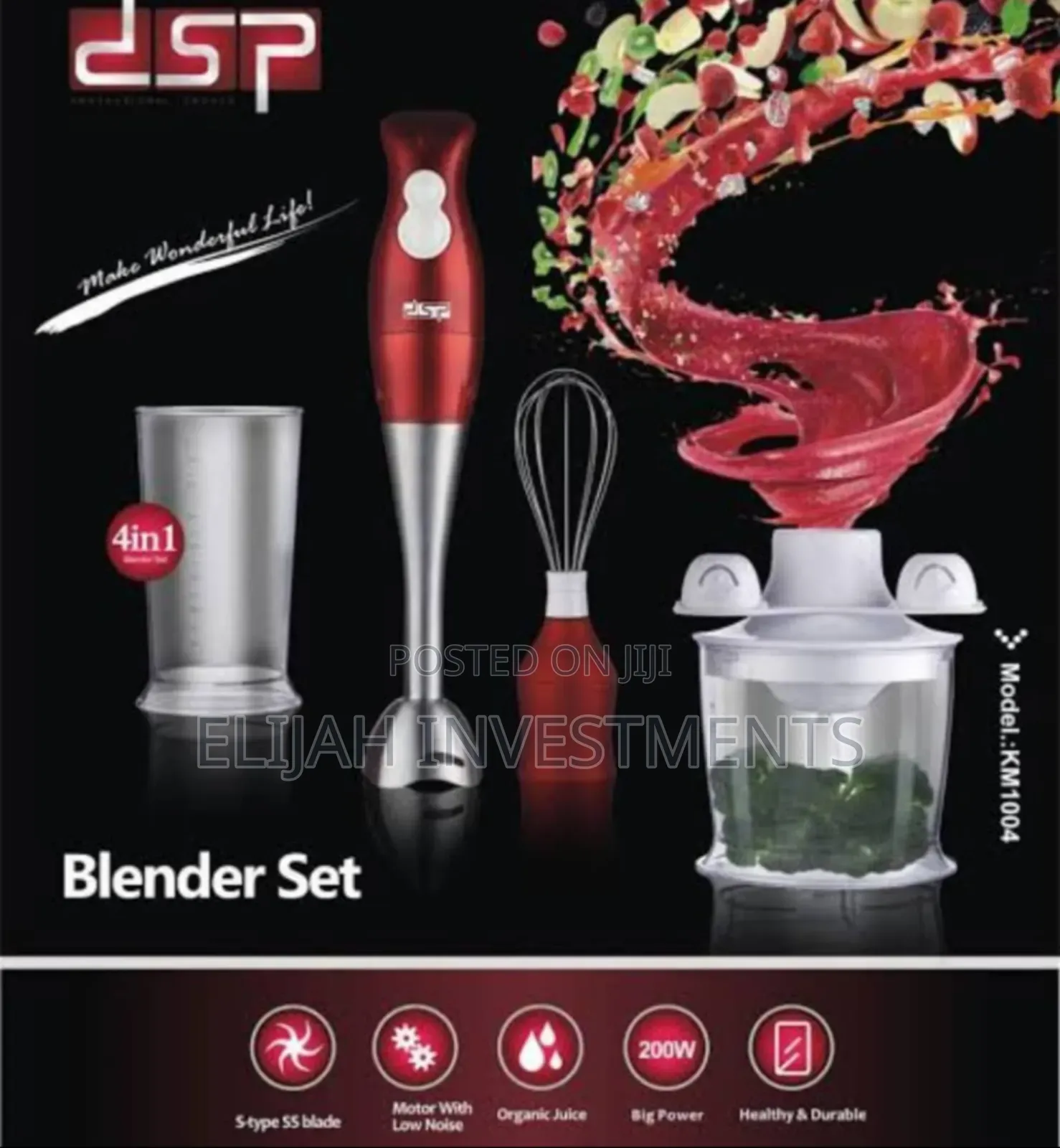 DSP 4in1 Hand Blender Set