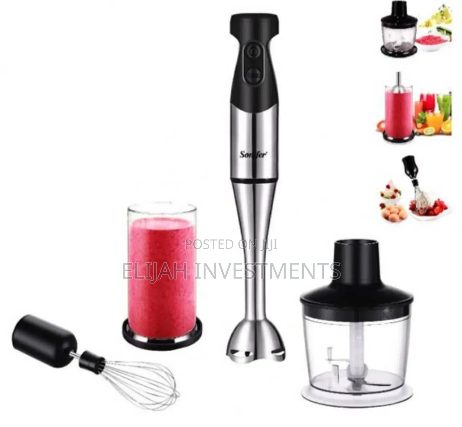 Hand Blender 3in1 Sonifer Sf-8013