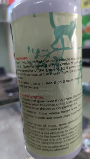 Monkey Repellent in Farms.