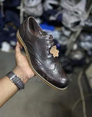 Original Men’S Dark Tan Franco Banetti Oxford Shoes