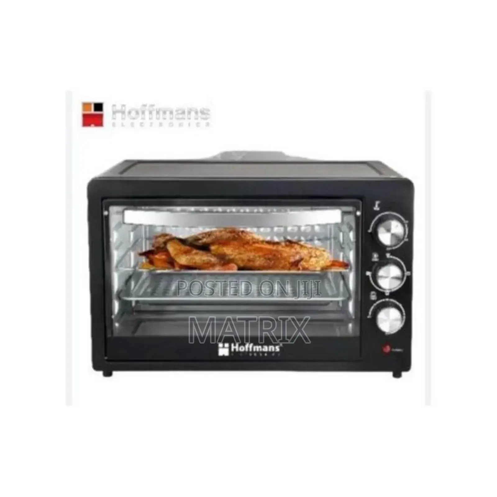 Hoffmans 55l/ 55 Liters Electric Oven With Rotisserie