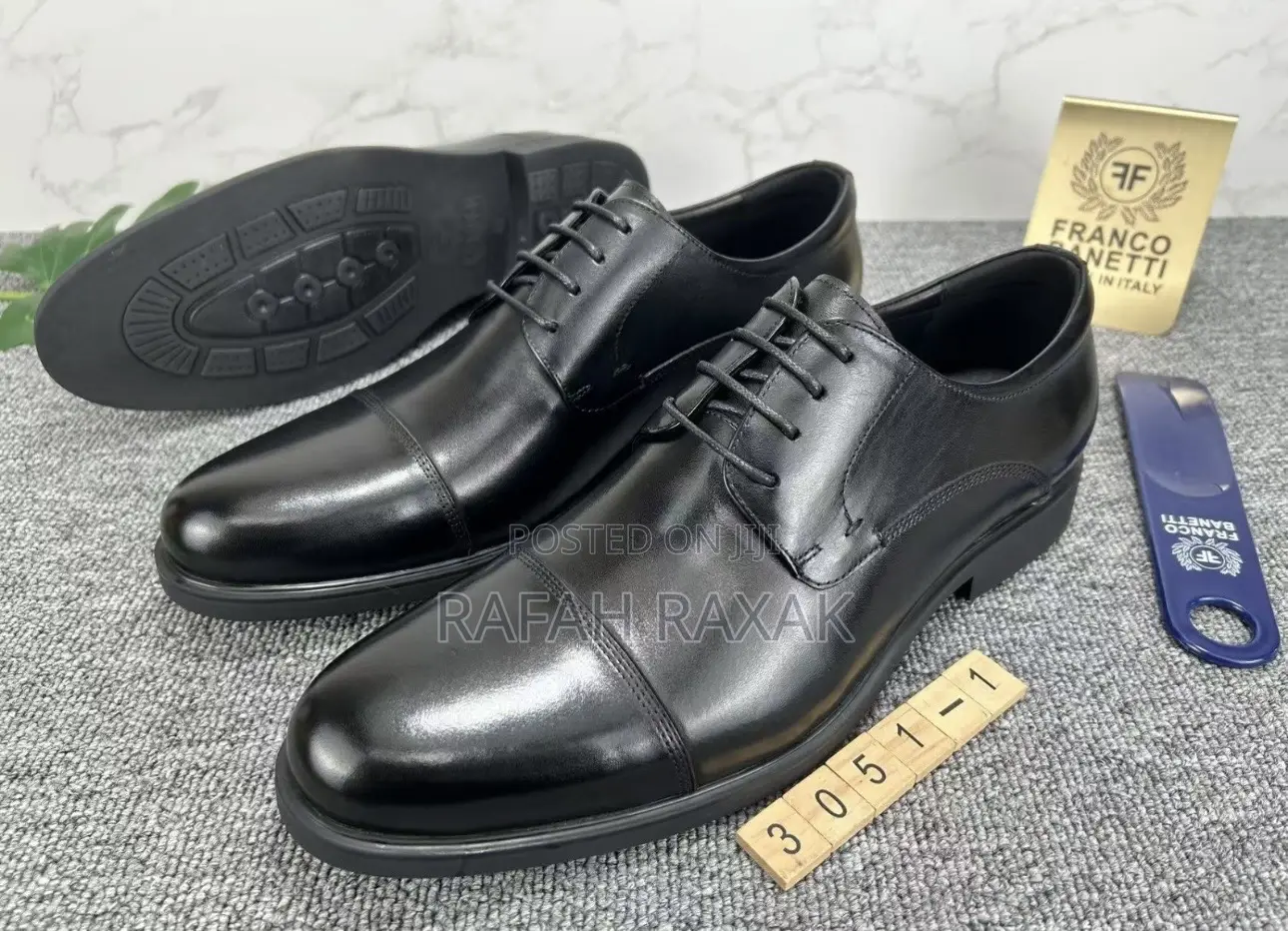 Original Men’S Franco Banetti Lace Up Gentle Shoes