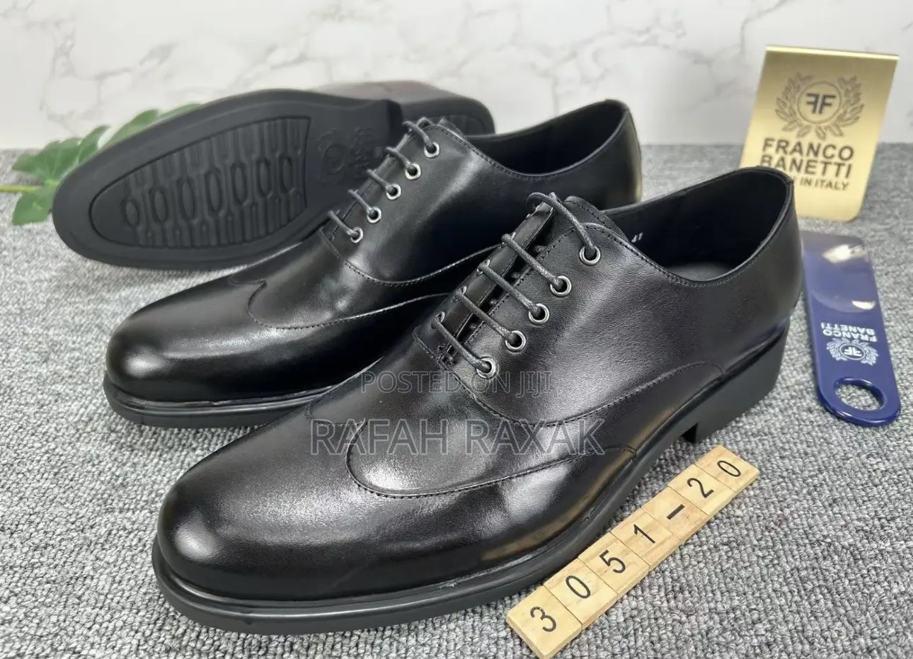 Original Men’S Franco Banetti Lace Up Oxford Gentle Shoes