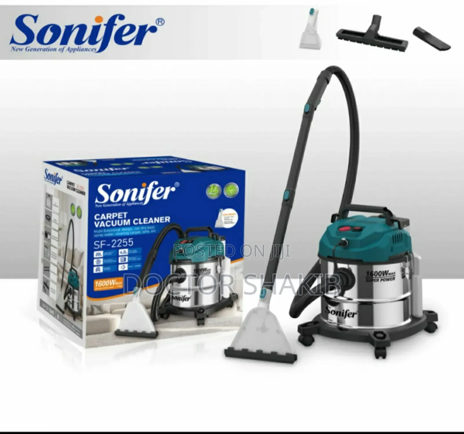 New Sonifer Wet and Dry Vacuum Carpet Cleaner