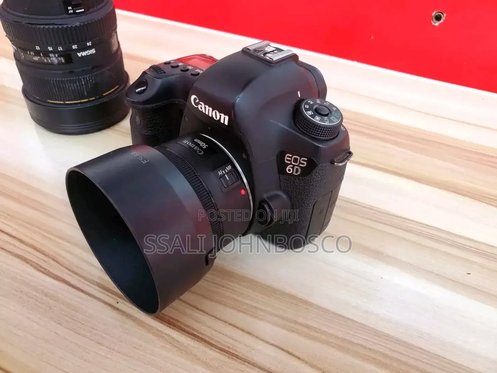 Canon 6d With 50 Mm Lens