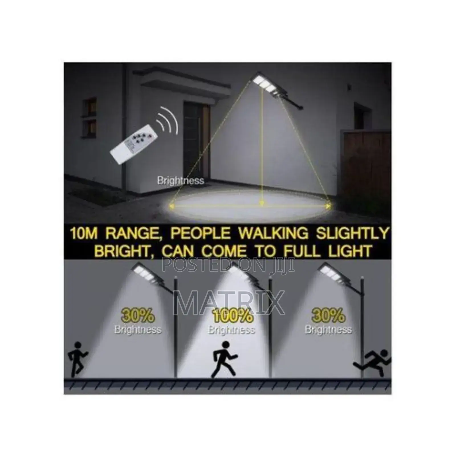 600w Led Outdoor Waterproof Security Solar Street Light