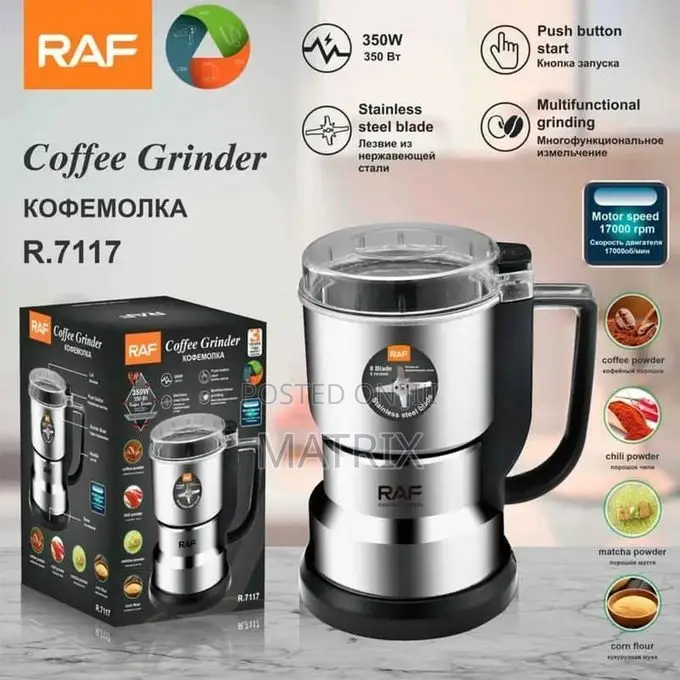 Multifunctional French Espresso Blade Coffee Bean Grinder