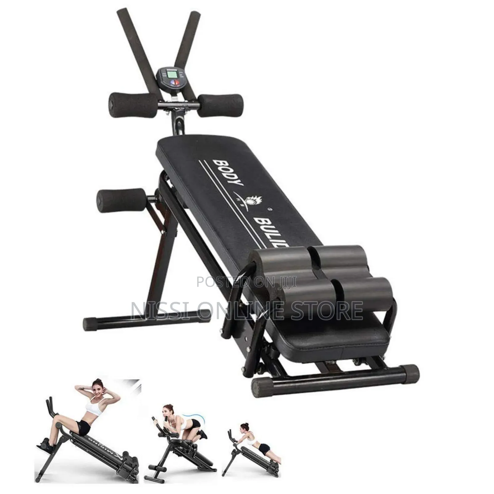 Foldable Sit Up Bench Fitness Training Excercise Bench