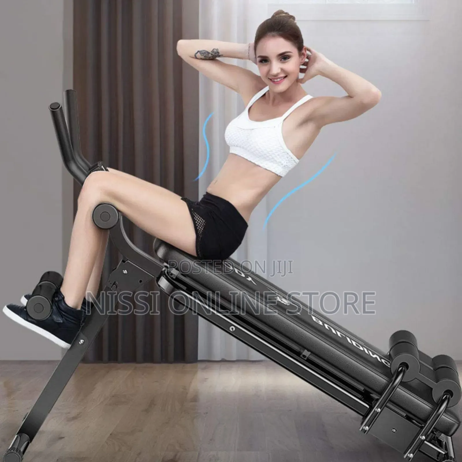 Foldable Sit Up Bench Fitness Training Excercise Bench