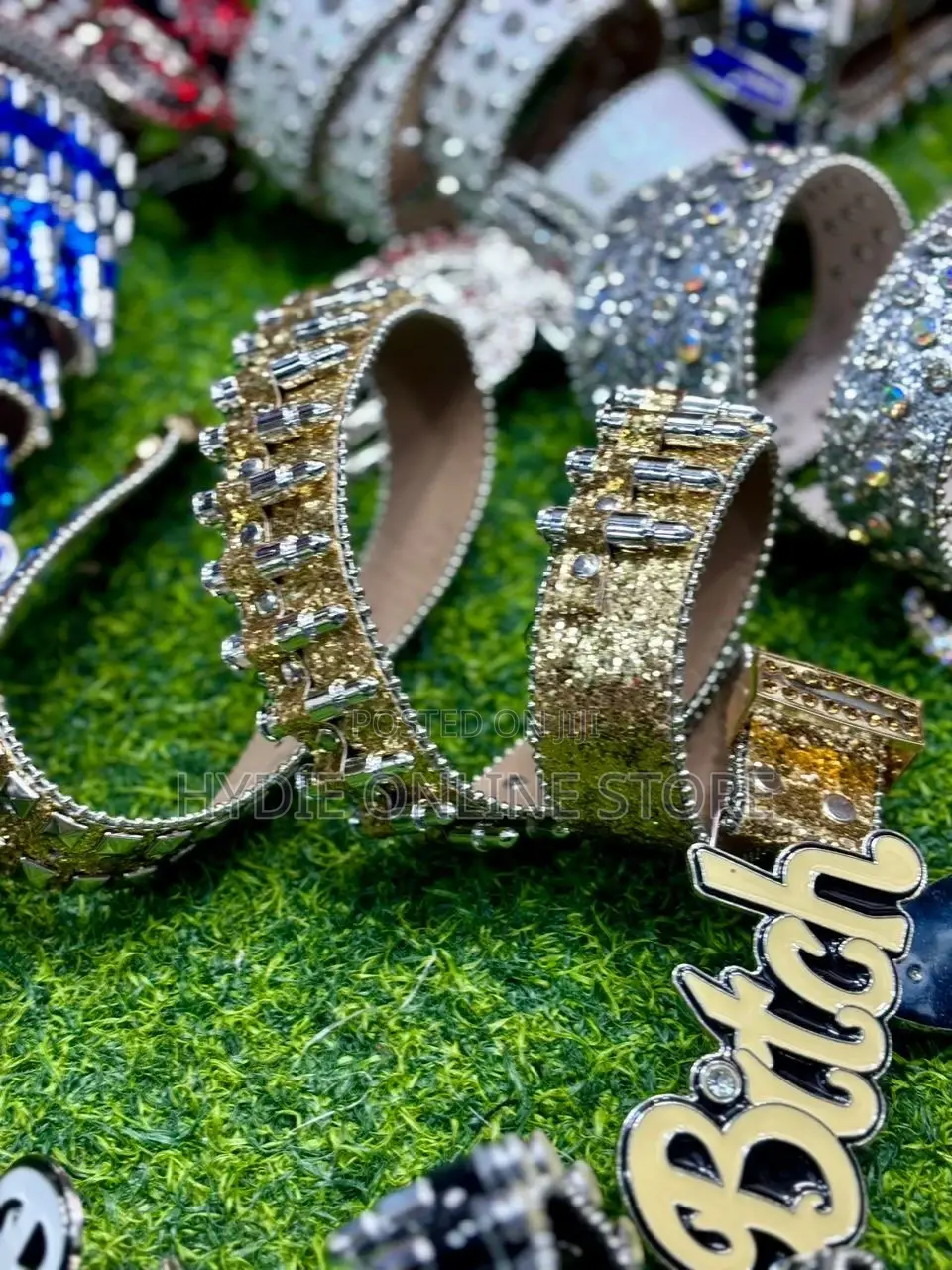 Classy Stoned Belts
