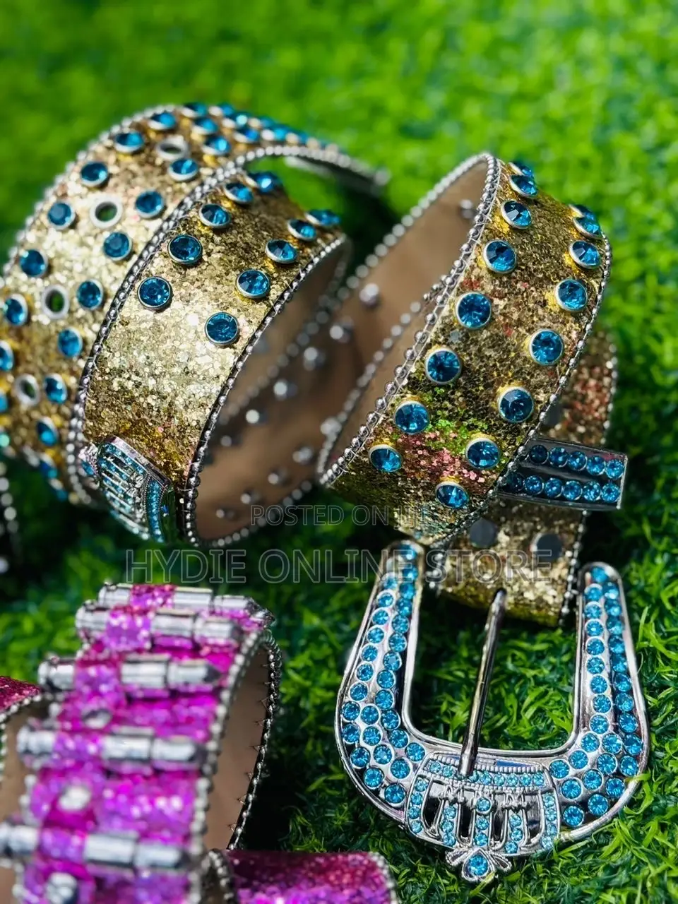 Classy Stoned Belts