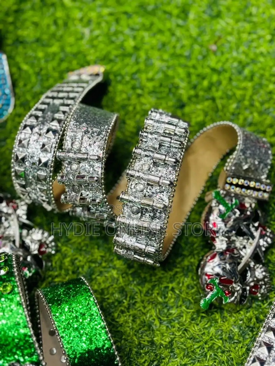 Classy Stoned Belts