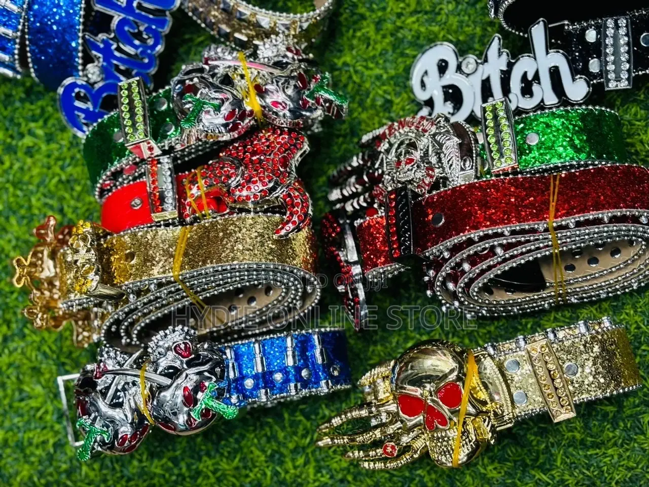 Classy Stoned Belts