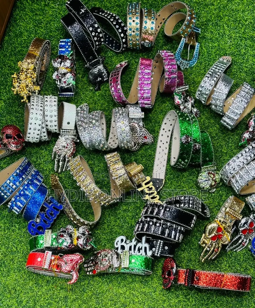 Classy Stoned Belts