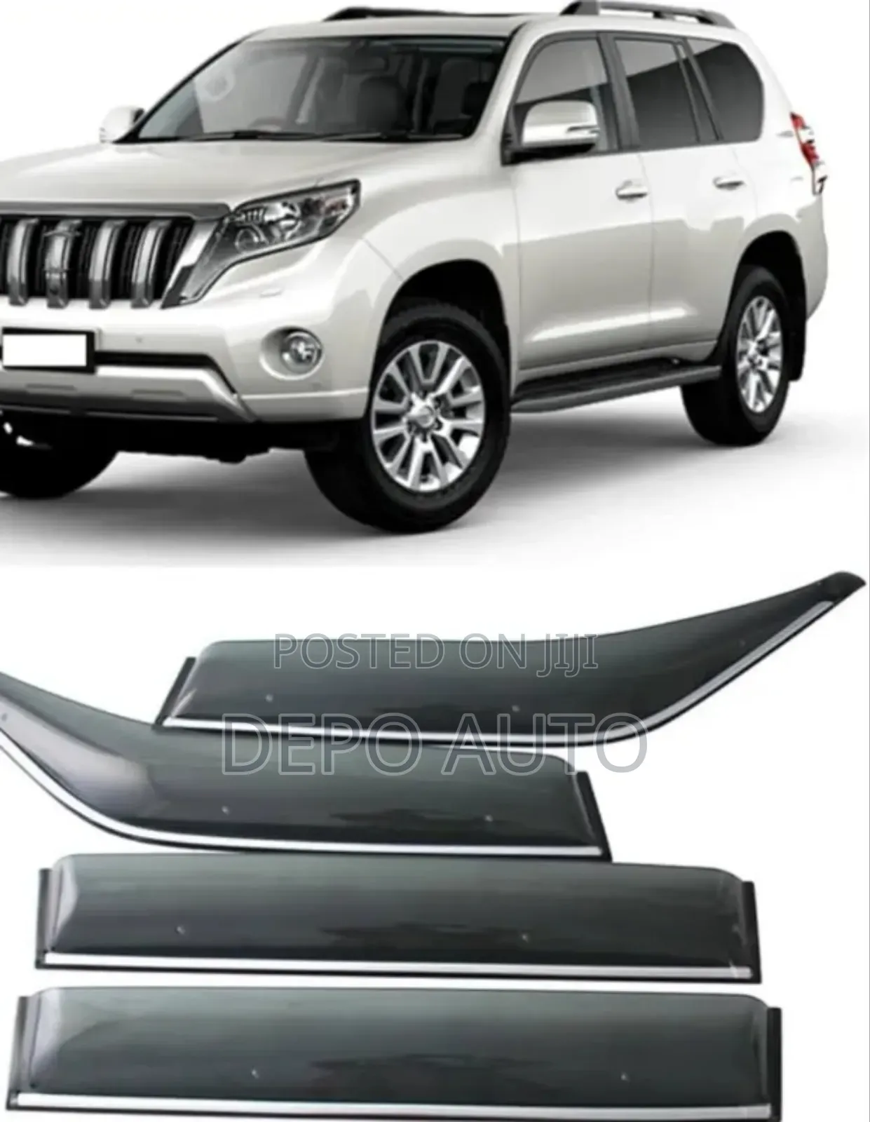 Wind Deflectors Prado Fj150