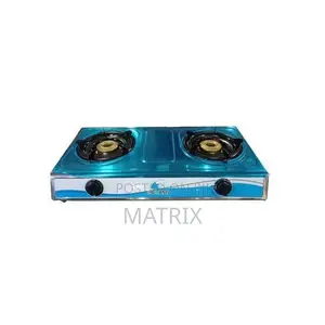 Double Burners Stainless Steel Cooking Double Gas Stove