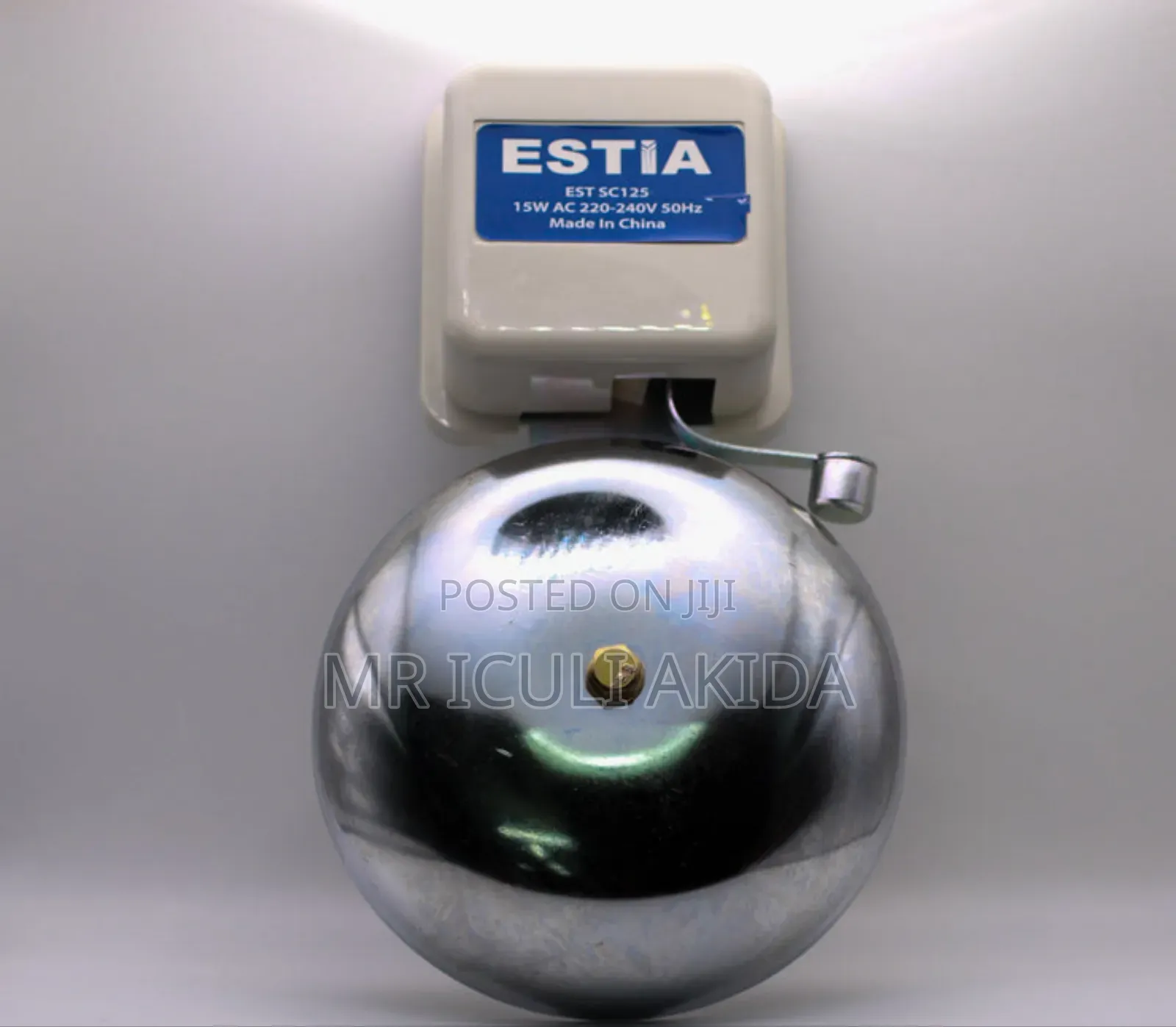 Estia 125mm Electric School Automatic Timer Bell